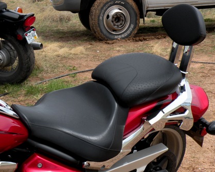  Motorcycle Seat on First  Make That Back Pillion Seat  A Functional Seat  And Not A