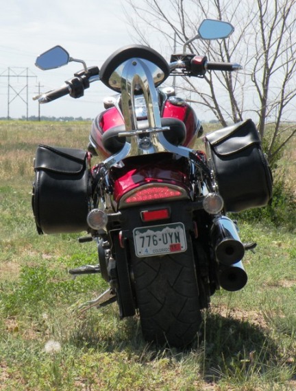 Yamaha cheap raider saddlebags